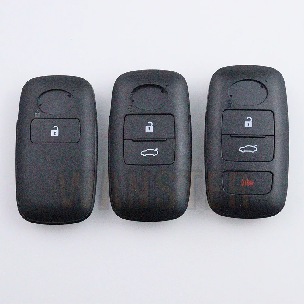 2 3 4 Bottons Car Key Fob Case Shell Housing for Toyota Perodua Raize Rocky Sparky Malaysia Car Key