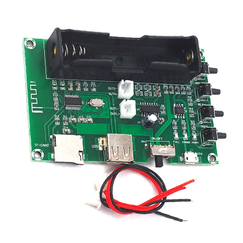 Top ข้อเสนอเครื่องขยายเสียง XH-A150แบตเตอรี่ลิเธียมบลูทูธดิจิตอล10W DIY ขนาดเล็กลำโพงชาร์จ