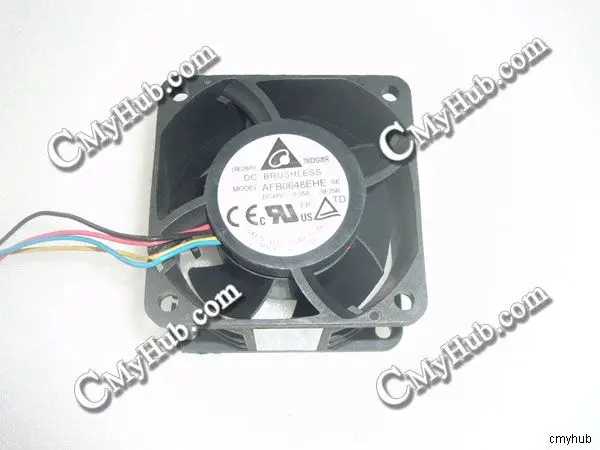 For DELTA ELECTRONICS AFB0648EHE SE 9E25R DC48V 0.35A 6038 6CM 60mm 60x60x38mm 4pin Cooling Fan AFB0648EHE SE 9E25R