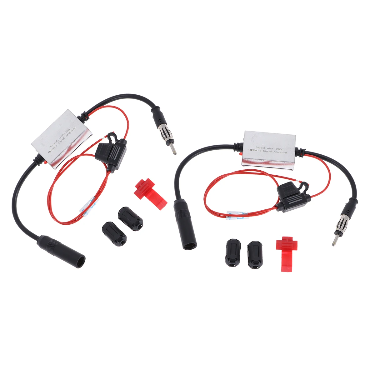 

Car Antenna Amplifier Automotive FM Signal Booster High Output Current Low Distortion Round Interface Enhanced Sensitivity
