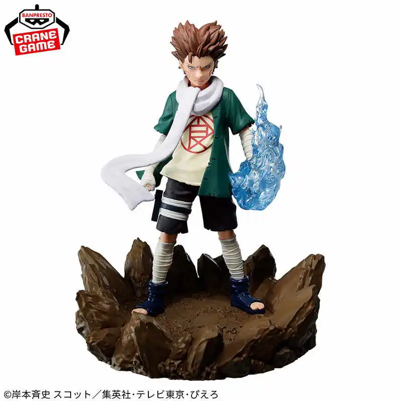 13cm Genuine Banpresto Memorable Saga NARUTO Akimichi Choji Ino Shika Cho Anime Action Figure Model Toys Gift for Birthday