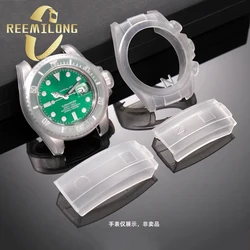 Watch Protective Case Transparent Scratch-proof Waterproof Silicone rubber Protactive for Rolex submariner daytona 40mm dial