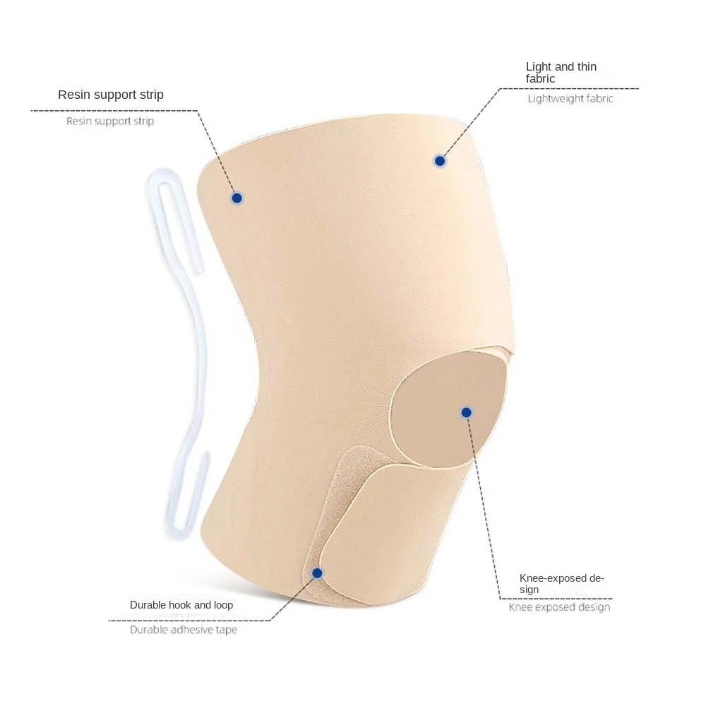 Joint Injury Recovery Knee Pad Fitness Gear Elastic Knee Support Knee Protector Compression Sleeve Guard Strap Knee Brace