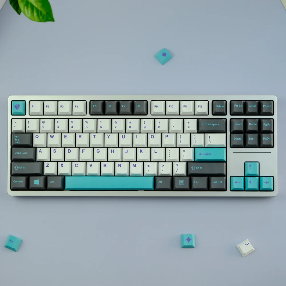 Keycap الارتفاع الأصلي مادة PBT، غطاء لوحة المفاتيح الميكانيكية التسامي