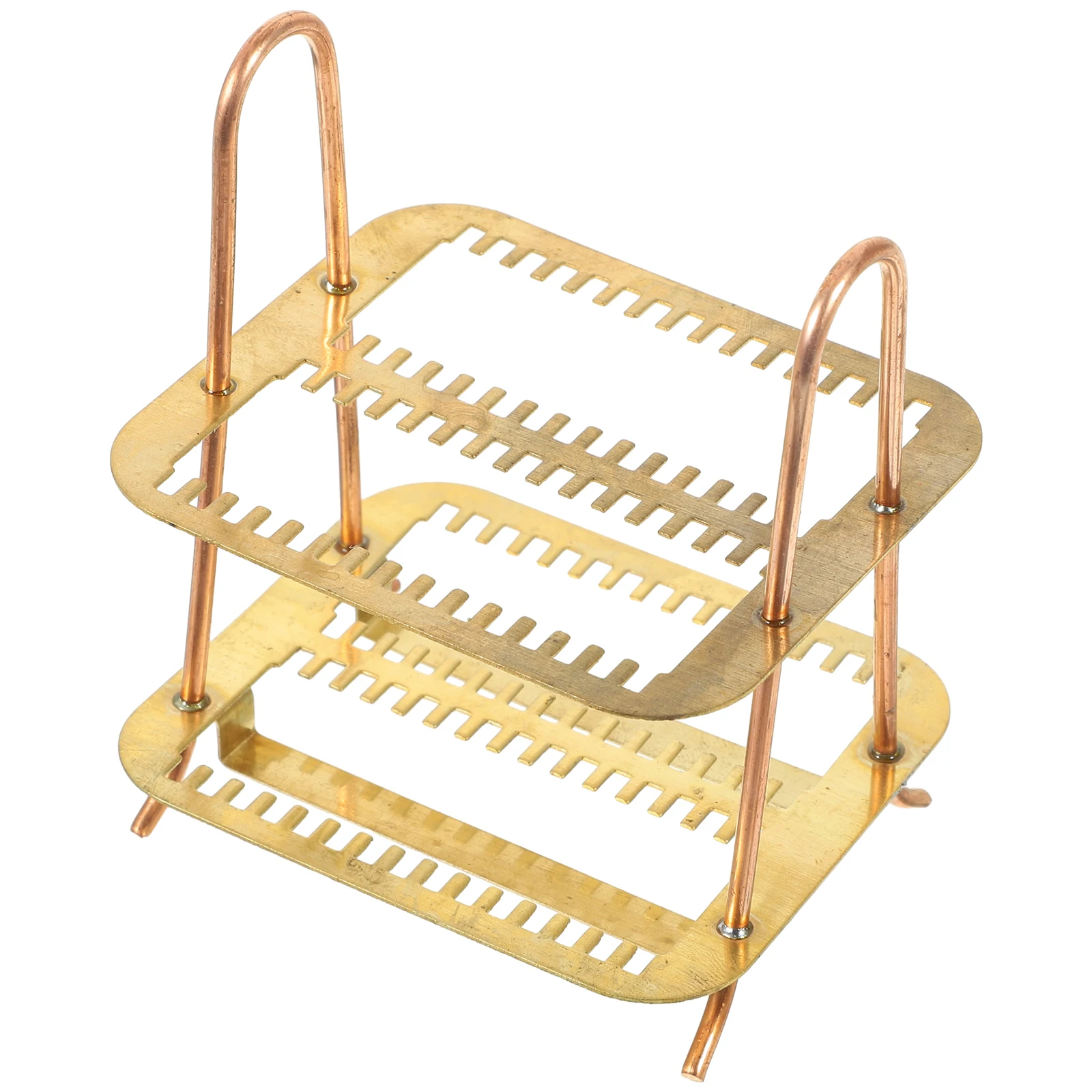 شرائح المجهر تلطيخ الرف المعدني حامل تخزين الشريحة للمختبر للاستخدام في مدرسة البحث العلمي