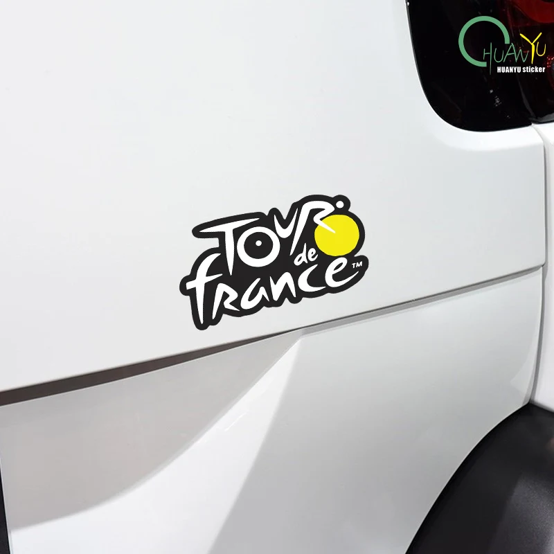Tour de France logo sticker for road bike and mountain bike, waterproof, personalized helmet view 4