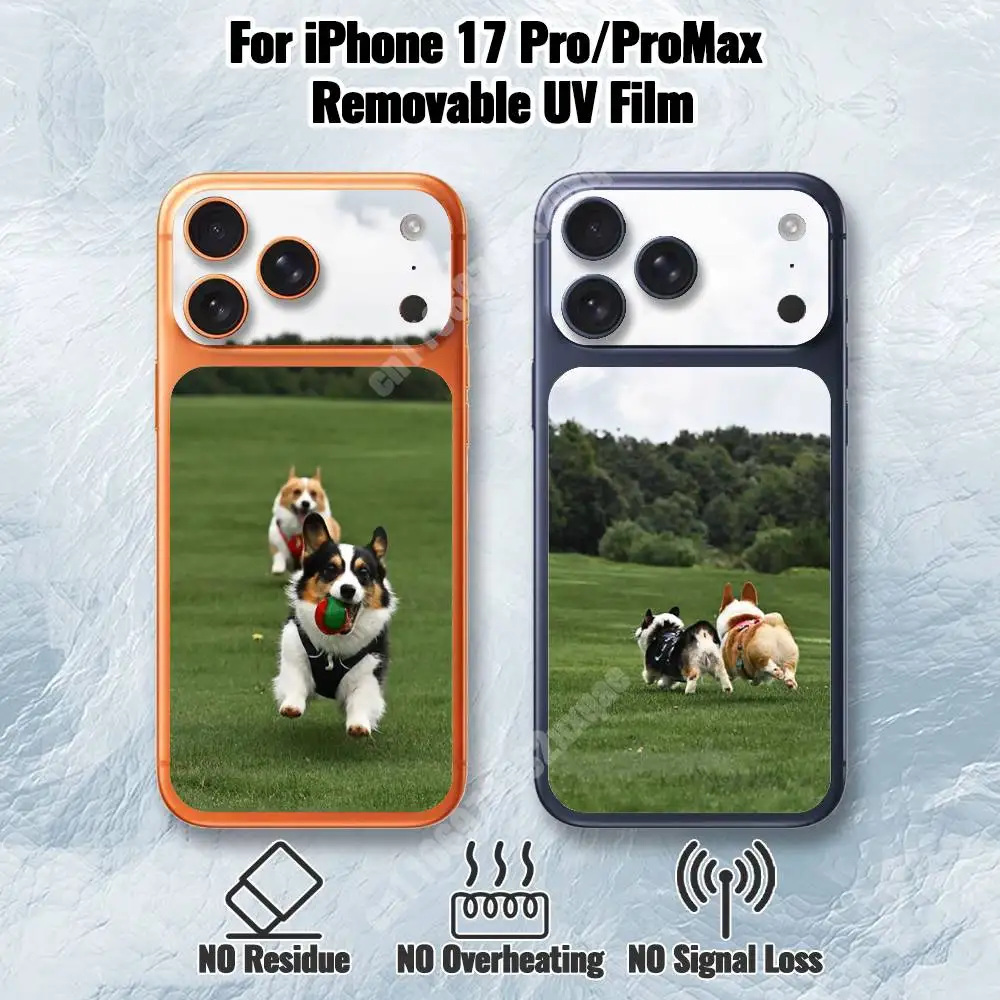 

Cute Corgi Dog Removable UV Film for iPhone 17 Pro 17 ProMax Protective Sticker