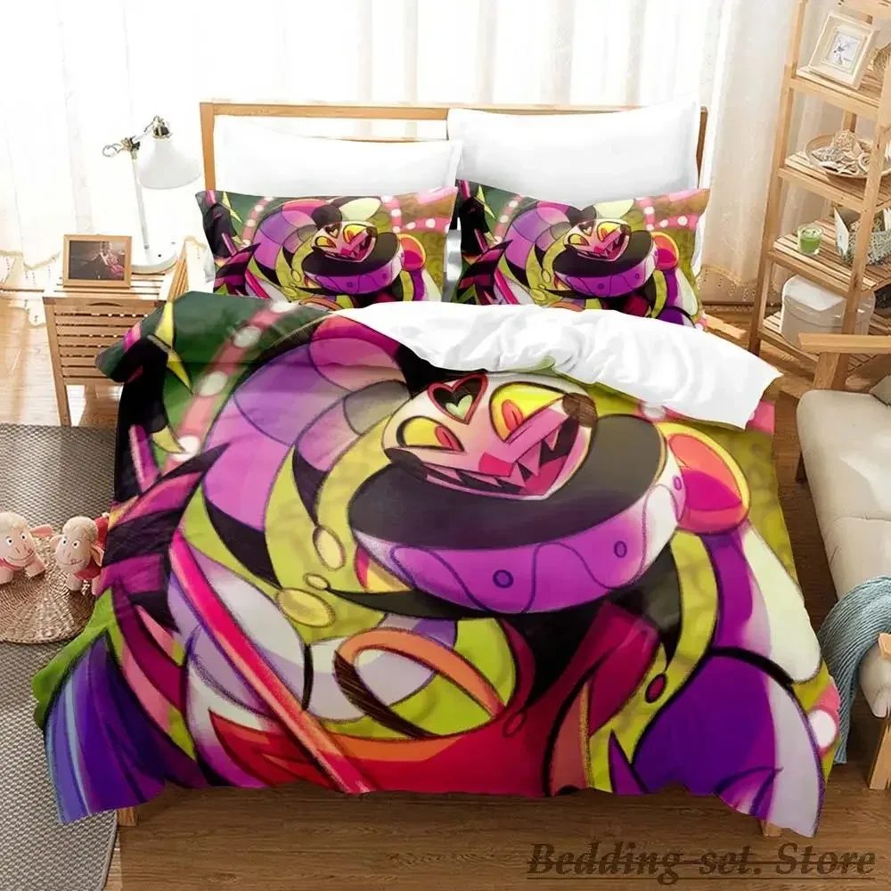 3D Print Fizzarolli Boss Bedding Set Single Twin Full Queen King Size Bed Set Adult Kid Bedroom Duvet cover Sets Anime Game Bed