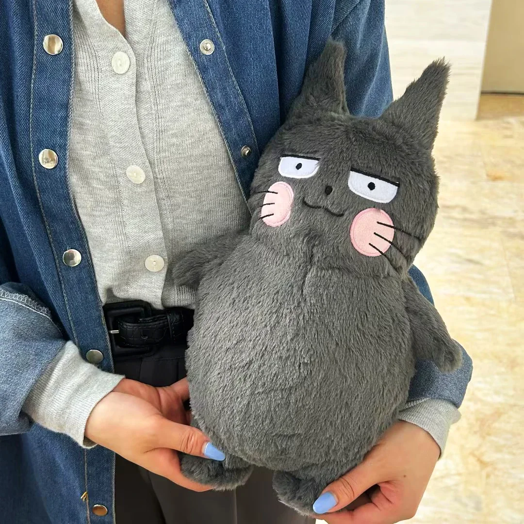 Anime Skip And Loafer Plush Toy Keychain Pendant Figure Mitsumi Iwakura Cat Doll Kawaii Bag Charm Keyring Gift For Girl