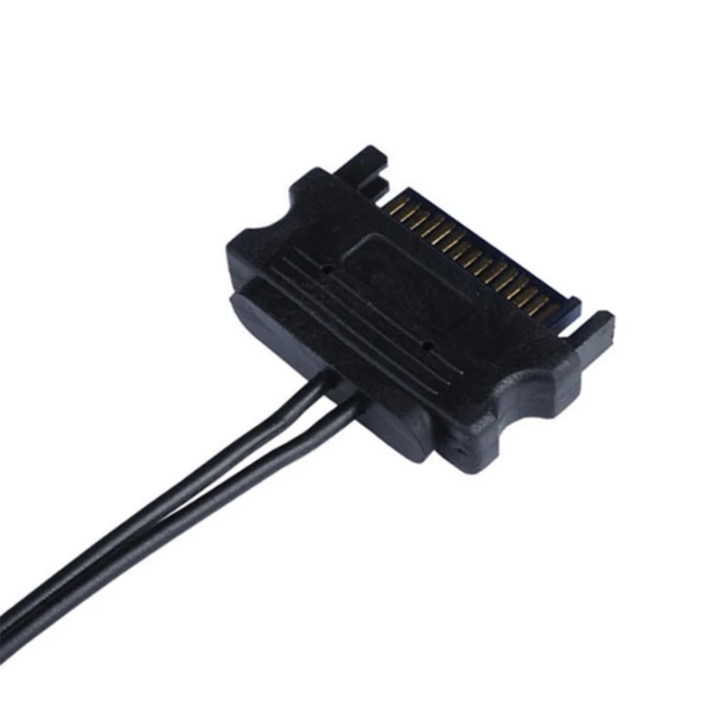 15Pin ถึง 6pin Power Adapter Cable สำหรับ Notebook Optical Power Supply