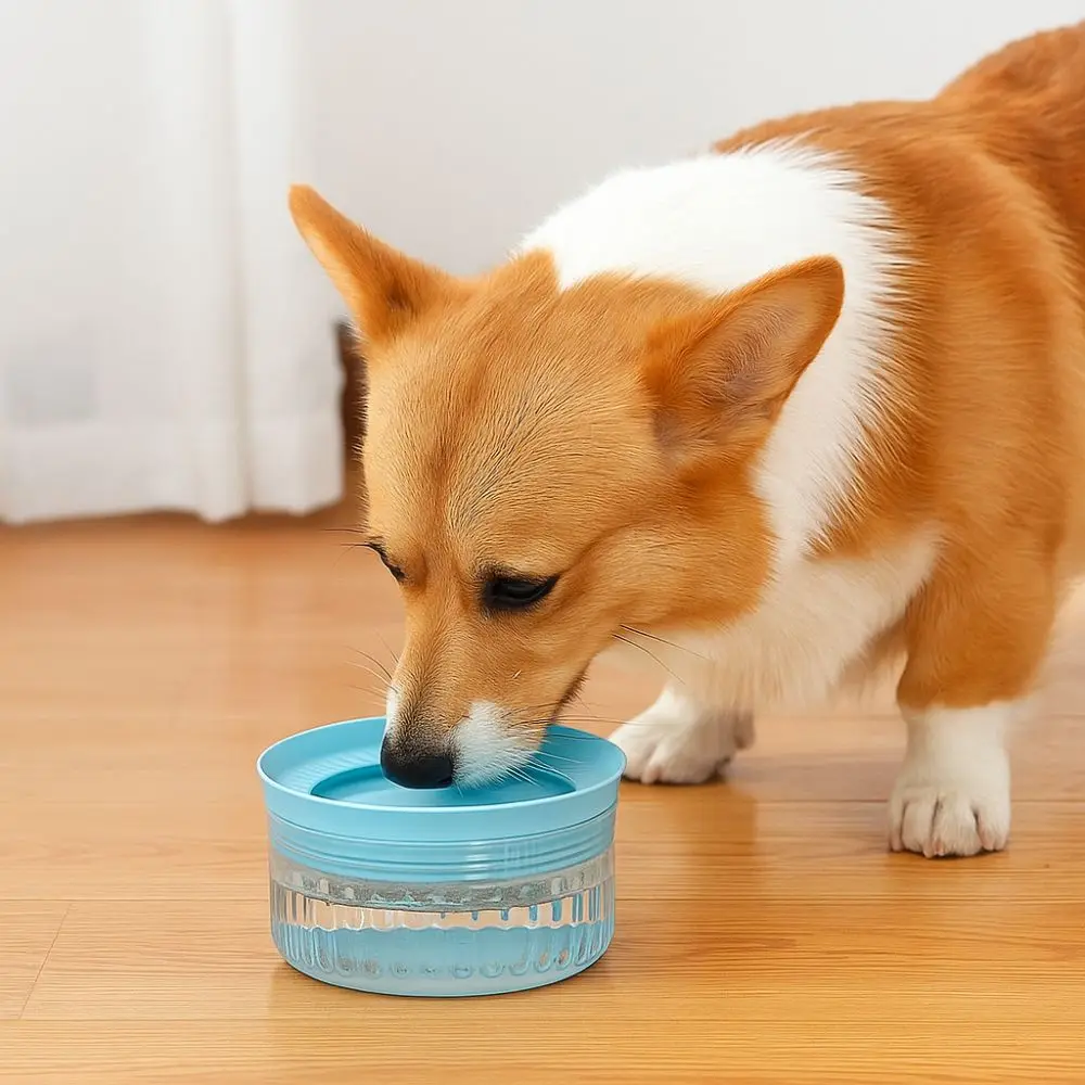 

Large Capacity Pet Water Bowl Detachable Anti-tipping Dog Floating Bowl Anti Wetting Mouth Anti Splash Pet Drinking Bowl Outdoor