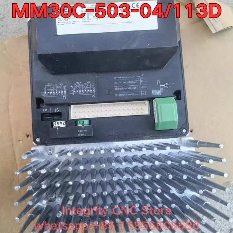 Second-hand MM30C-503-04/113D inverter function test is normal