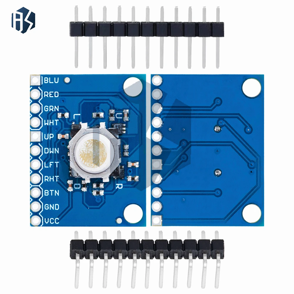 ‌BlackBerry Trackball Module – Hall Effect Sensor Interface with 360° Rotation for Embedded Systems