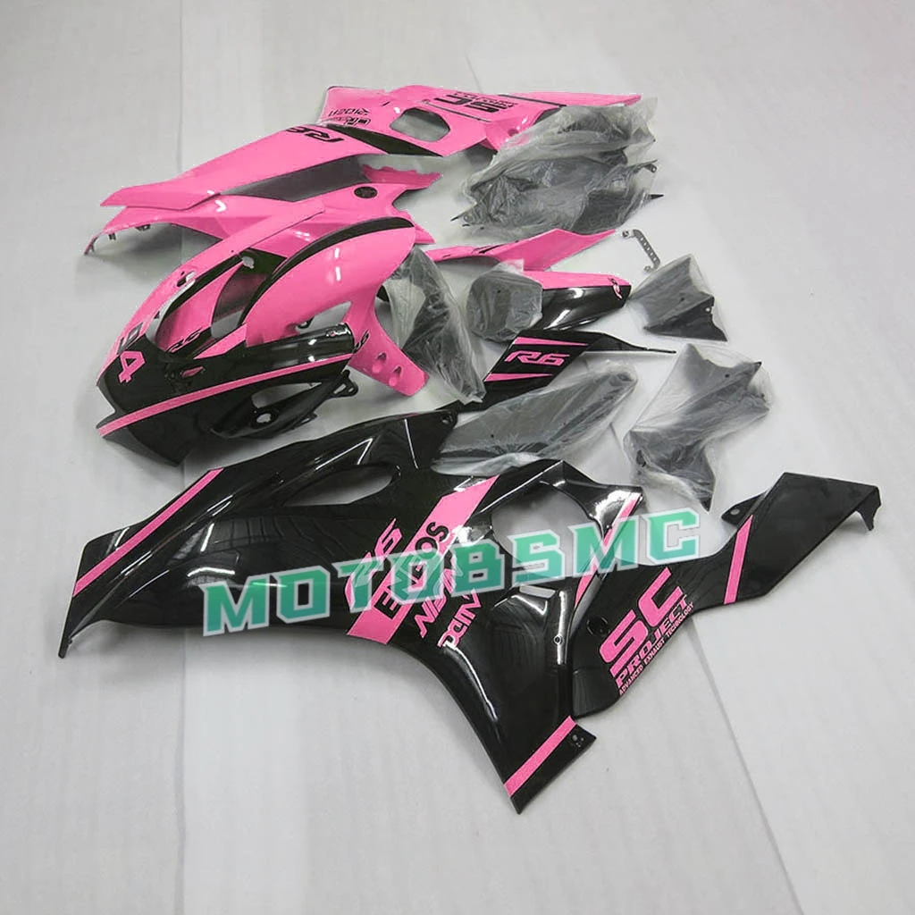 For YZF-R6 2017 2018 2019 2023 YAMAHA 100% Fit Injection Paint Fairing Kit YZFR6 17 18 19 20 22 23 ABS Plastic Sportbike Parts