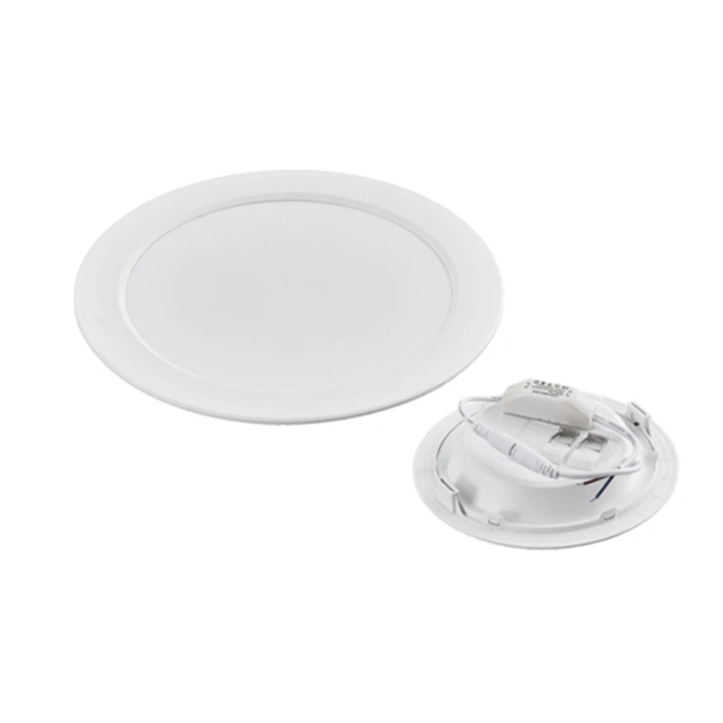 Modern Round LED Recessed Downlight, Aluminum Dome Disc Light, Anti-Glare ETL Certified IP44 for Hotel Commercial Lighting