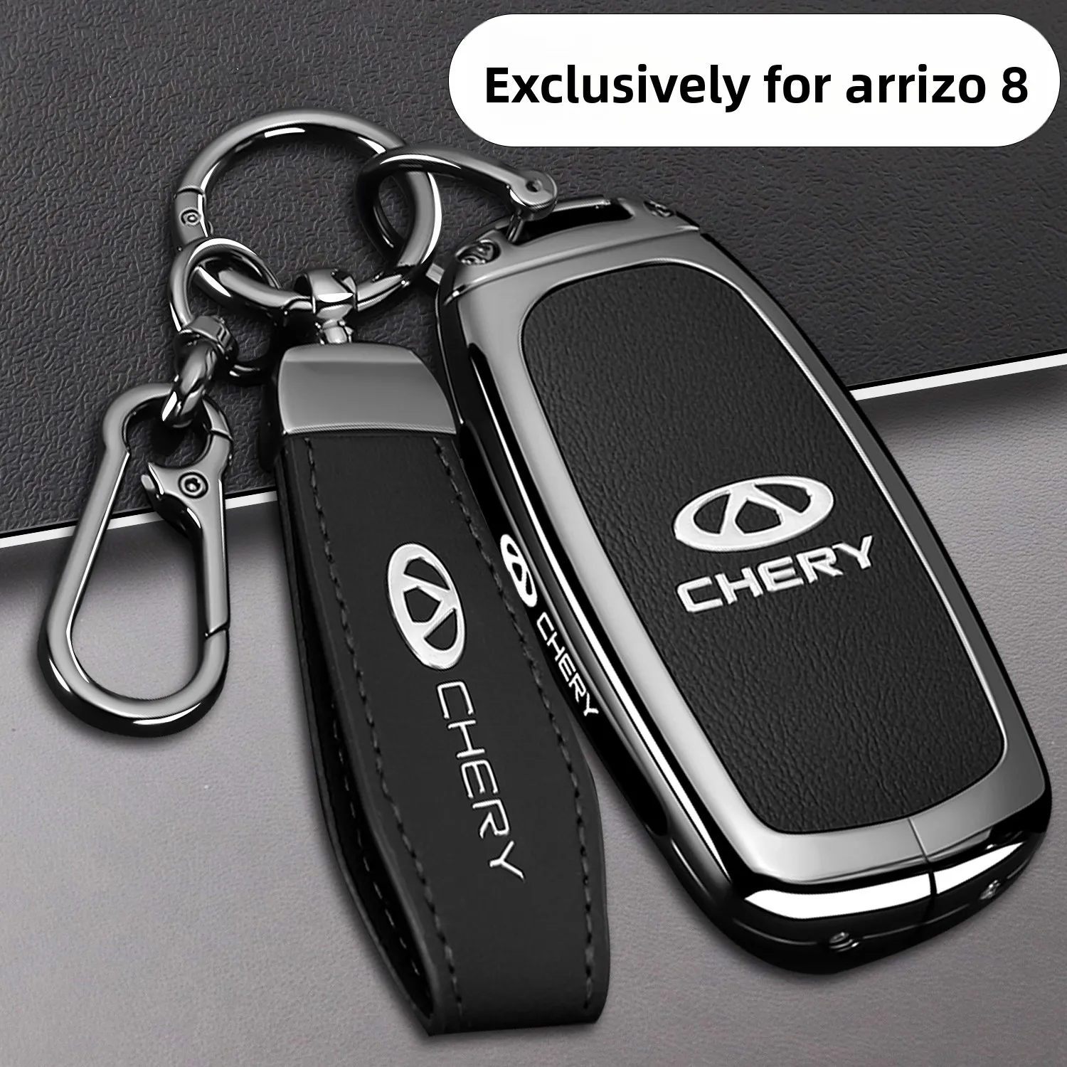 25 Chery Arrizo 8 Keyset Excellence Edition Arrizo 8 Pro Luxury Car Metal Package Protective Shell Buckle
