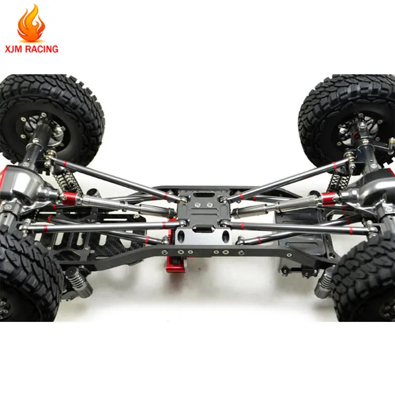 1/10 Simulation SCX10 Buggy Off-road Remote Control Metal Body Frame 313mm Wheelbase Rc Rock Crawler Climbing Car Modified Parts