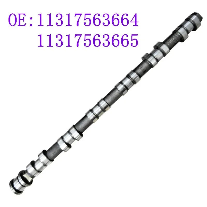 11317563664 665 New Engine Cylinder Head Inlet & Exhaust Camshaft for BM N52 N52N E60 E90 E85 E89