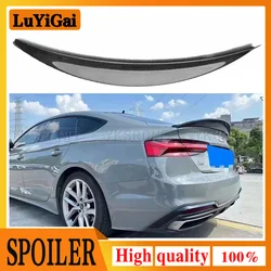 탄소 섬유 리어 스포일러 트렁크 윙 2017-2023 FRP 광택 블랙 단조 카본, 아우디 A5 S5 RS5 B9 4 문짝 쿠페 S5 스타일