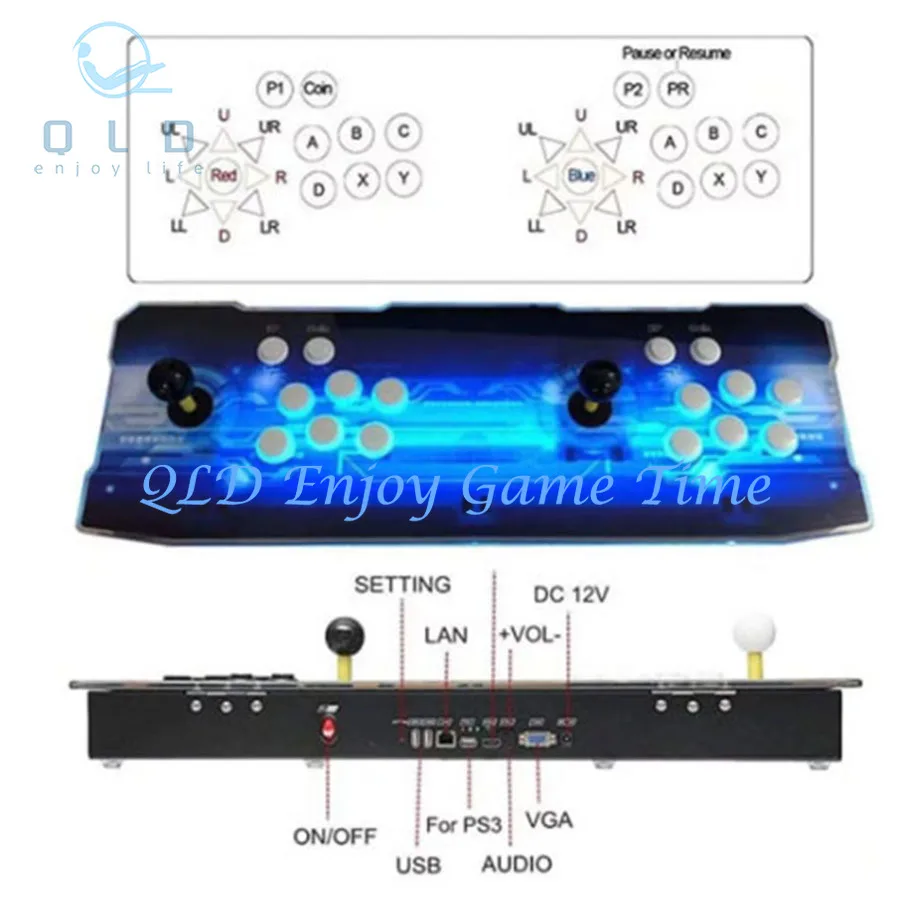 26800 Pandora Saga DX Box Arcade Console 2025 Multiplayer Joystick