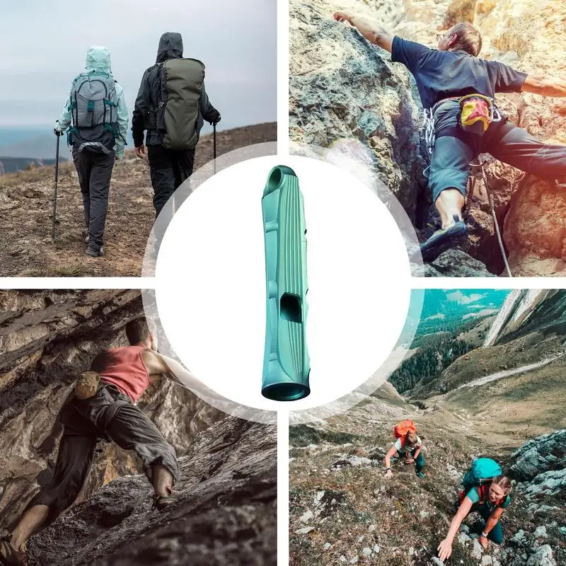 Титановый свисток для выживания, универсальный портативный свисток для выживания в кемпинге, свисток для выживания на природе, сигнальный свисток для безопасности, сигнал для кемпинга