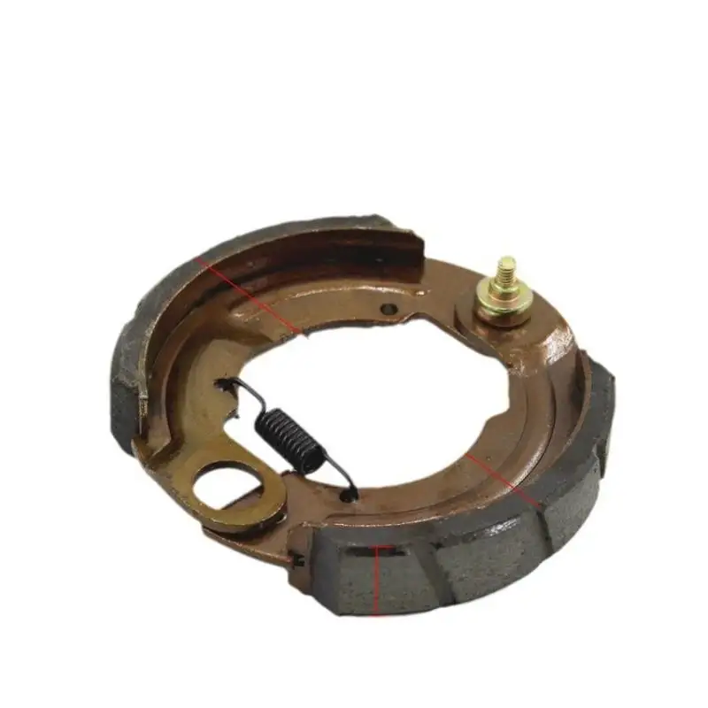High Strength Material Motorcycle Disc Brake Pads 90 100 110 Type Fit Scooter E-bike Moped Drum Brake Block Parts