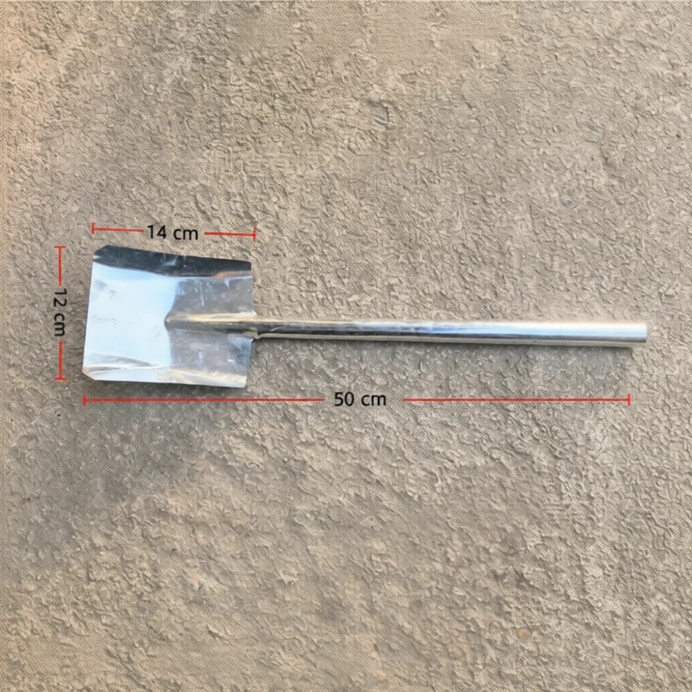 Multipurpose Iron Fireplace Cleaning Tool Set Coal Shovel Fire Hook Tongs For Household Stove Maintenance Garden Soil Cleanup