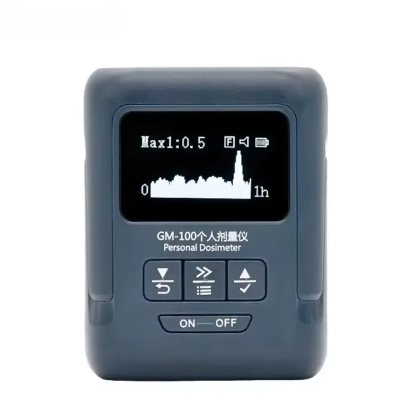 Rilevatore di radiazioni nucleari GM-100 Rilevatori di marmo Tester di raggi X Beta Gamma Fornitura Geiger Contatore geiger portatile di piccole dimensioni