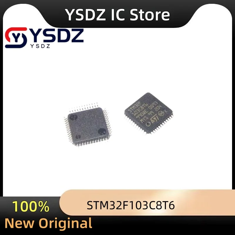 (10piece)100% New STM32F103C8T6 STM32F 103C8T6 QFP-48