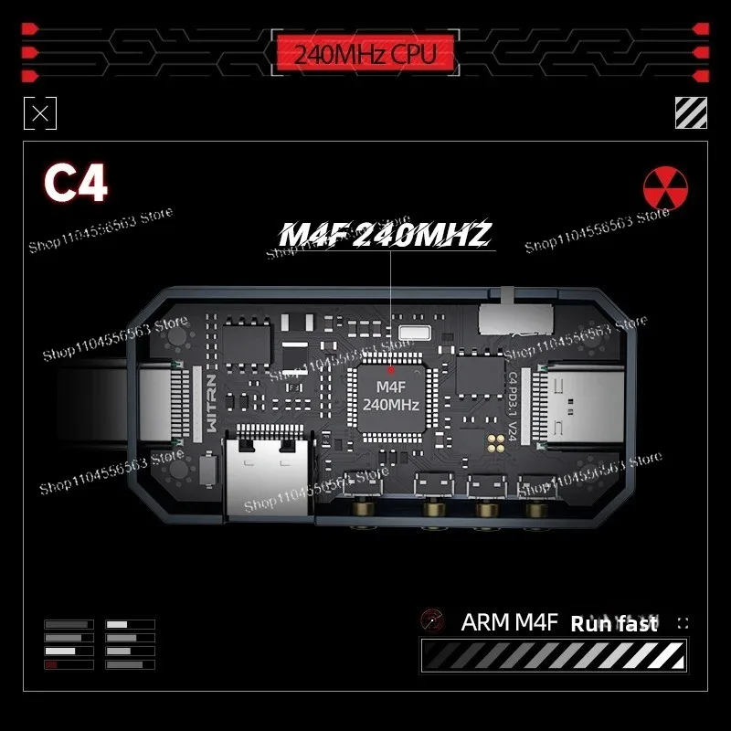 WITRN C5 USB Voltage & Current Meter - PD3.1 Deception/EPR/Aging Activation Tester (48V Support)