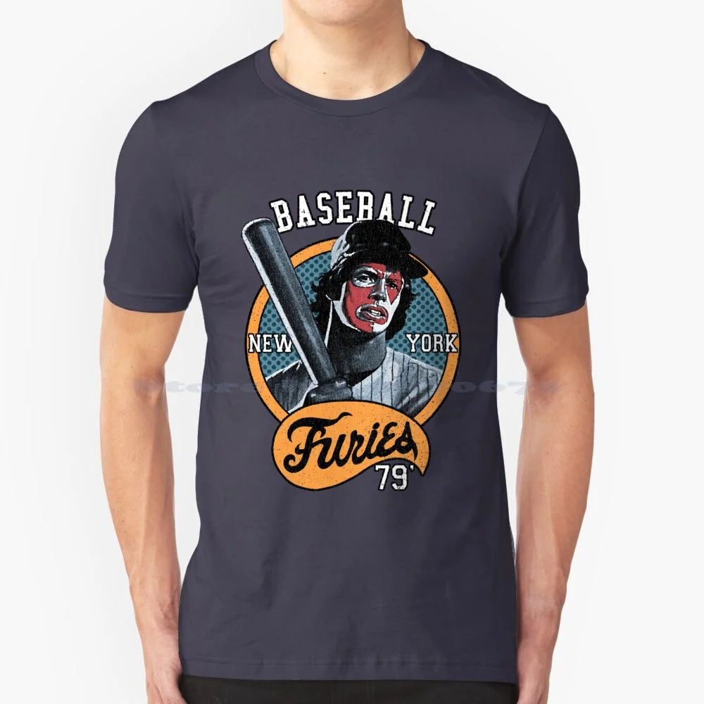 Baseball Furies The T Shirt 100% Cotton Tee Baseball Furies Come Out To Play The Furies The Movie Film 70S New York Can You Dig