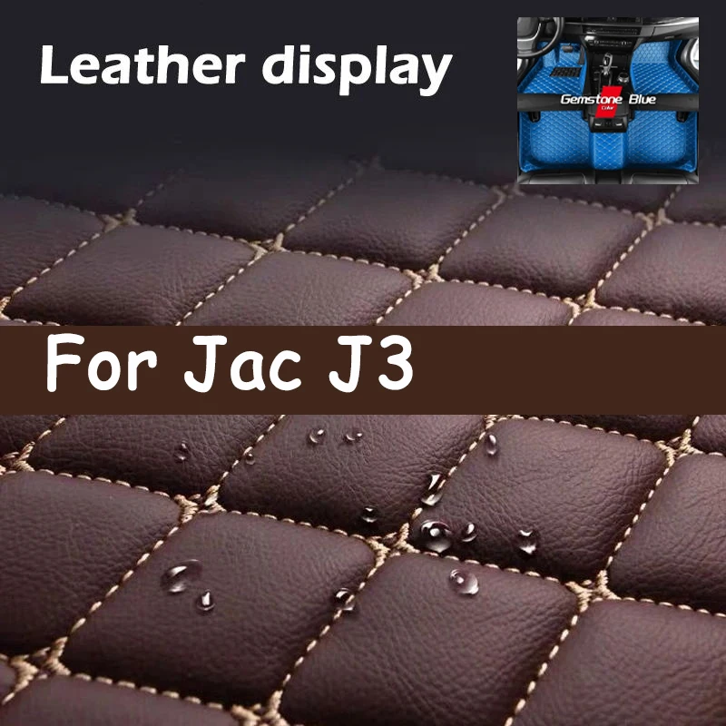 

Car Floor Mat For Jac J3 2008 2009 2010 2011 2012 Custom Man Waterproof Luxury Woman Foot Pads Auto Interior Rugs Accessory