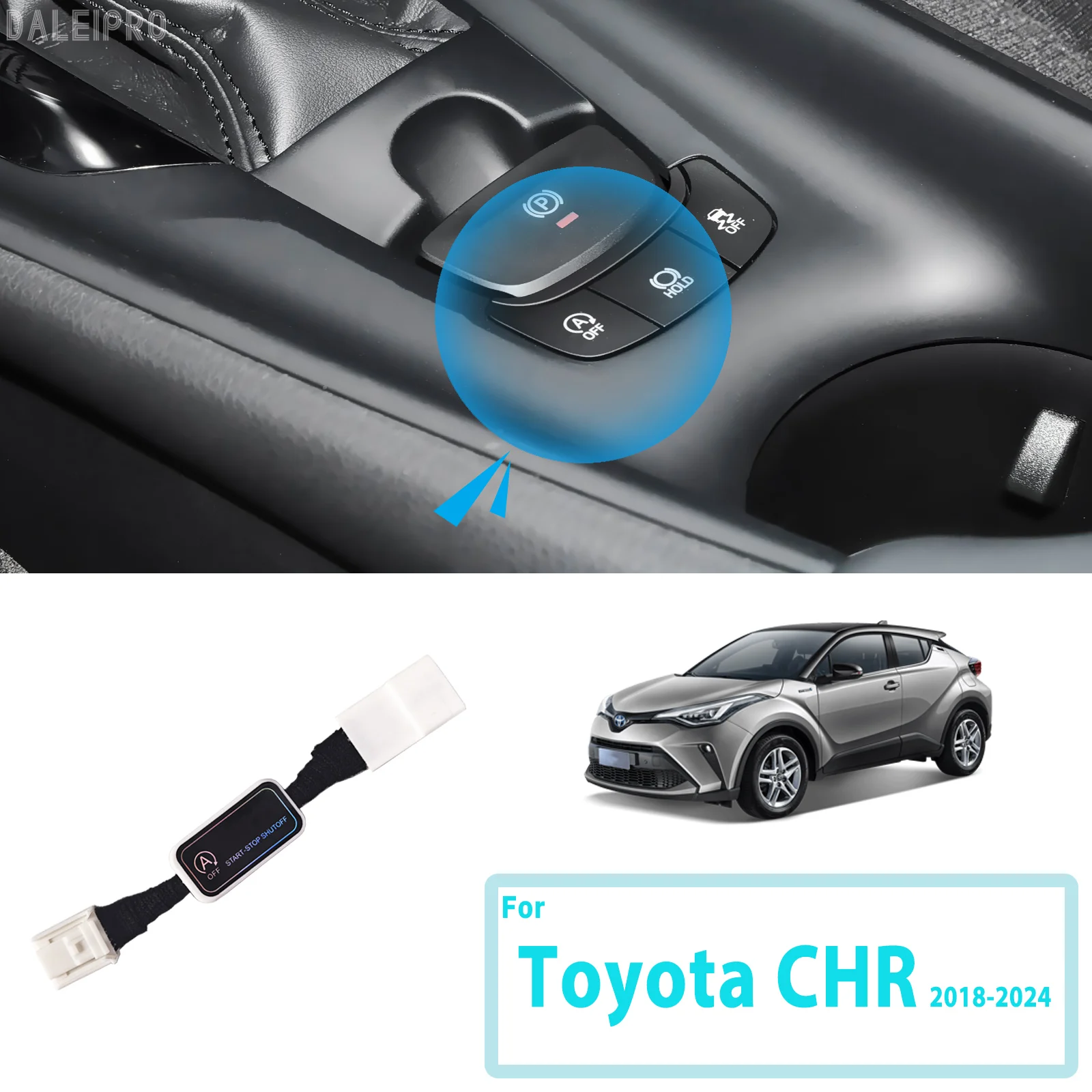 

Для Toyota CHR C HR 2018-2023 2024, система автоматического остановки, запуска двигателя, выключаемая интеллектуальная выключенная система автомобиля, автоматический запуск, остановка