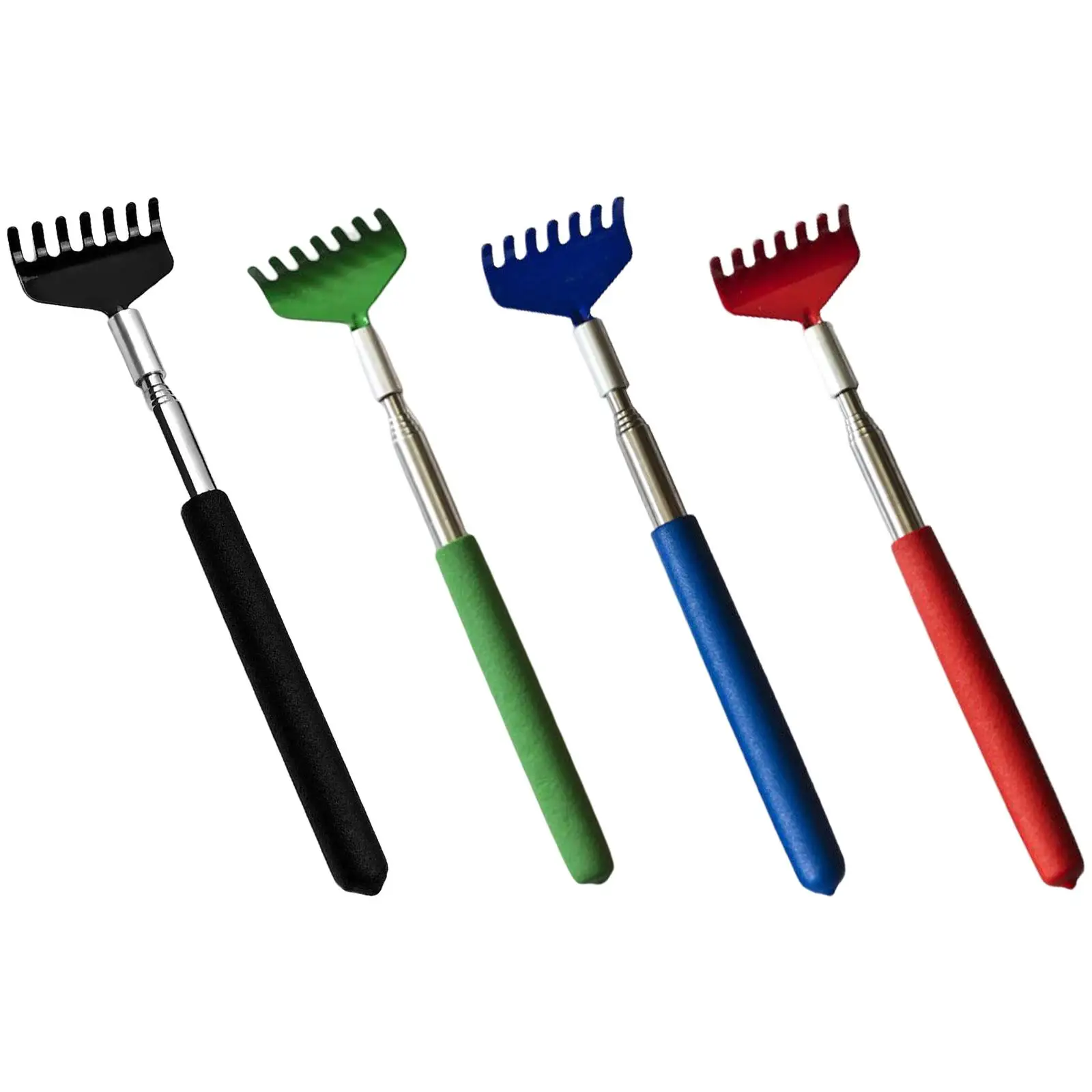 

Telescopic Back Scratcher, 7 Tooth, Face Head Foot Scratching Tool Massager for