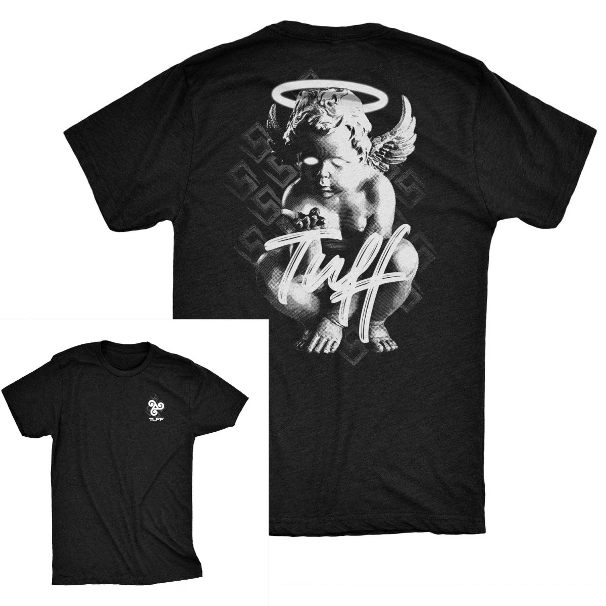 Angel Tee GYM Daily Fitness Can Wear Cotton T-shirt To Absorb Sweat and Breathe