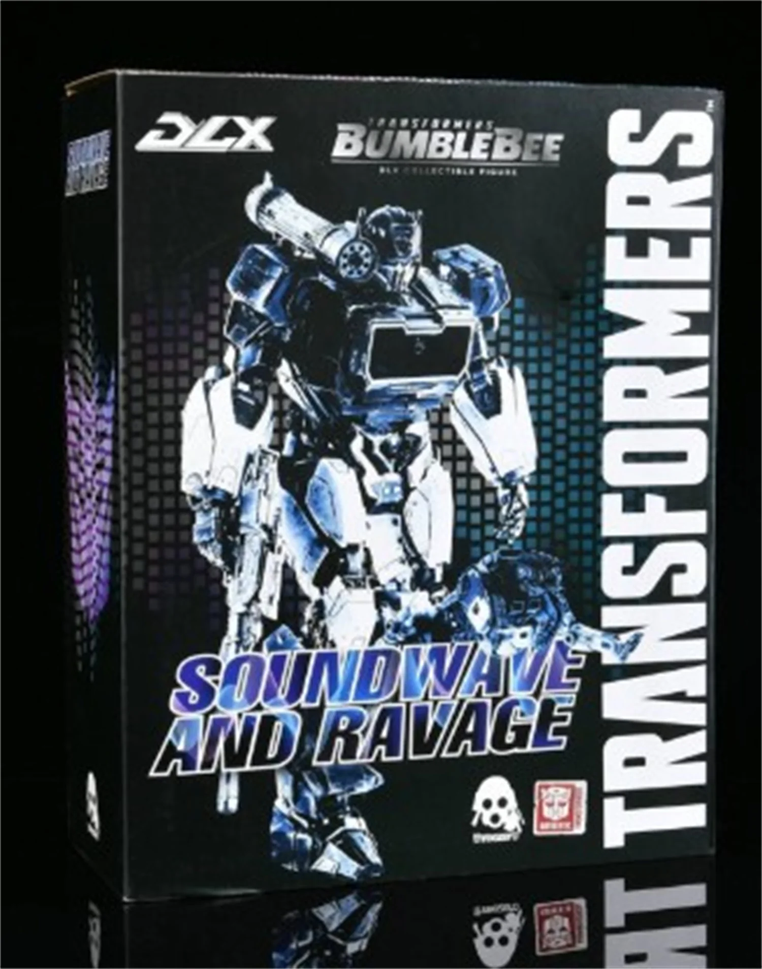 Original ThreeZero 3A G1 MDLX Transformation DLX Soundwave 80