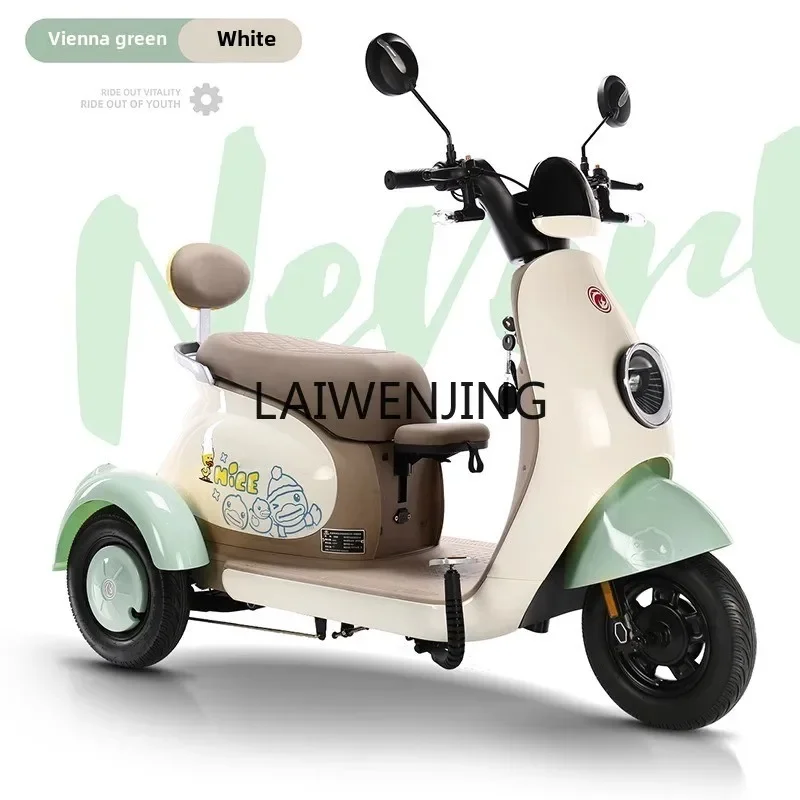 HLZ nuevo triciclo eléctrico scooter pequeño para el hogar con cobertizo