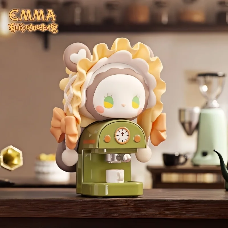

Hot Sale Genuine Products Blind Boxes Emma Secret Forest Coffee Shop Series Figurines Trendy Desktop Ornaments Birthday Gifts