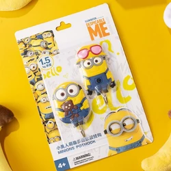 Cute Minions Serie Hook Up Cartoon No Punch bagno toilette portaoggetti adesivo gancio da parete creativo articoli per la casa Set da 2 pezzi