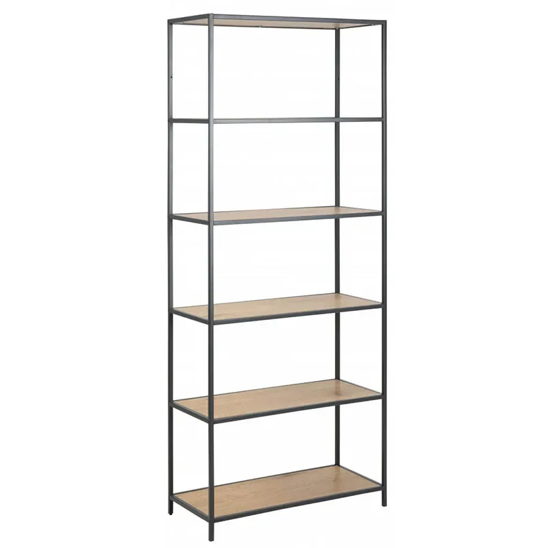 Modern Wooden Display Book Shelf Free Standing Multi-tier Storage Rack Bedrooms Living Room Furniture Bedroom Beds Bookcases