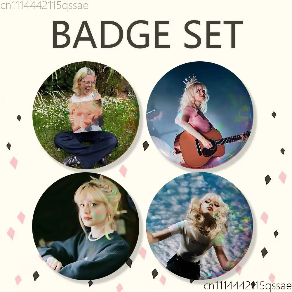 Singer M-Maisie P-Peters 25/32/44/58/75mm Badges Tinplate Soft Button Pin Brooch Metal Badge Custom Accessories Hat Bag Lapel