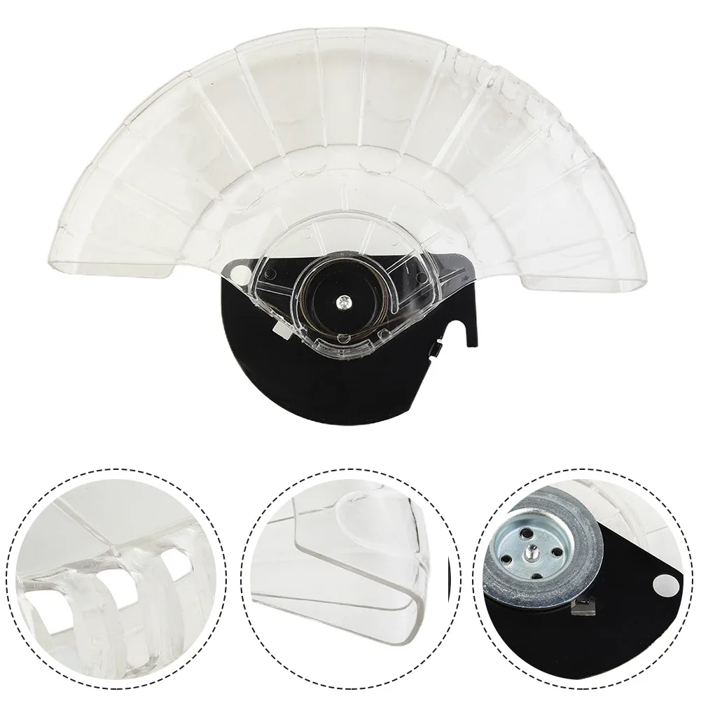 

Blade Guard Transparent Guard Blade Guard Metal Mitre Blade Saw Aluminum Transparent 28cm Black Cut-Off Machine Cut-off Machine