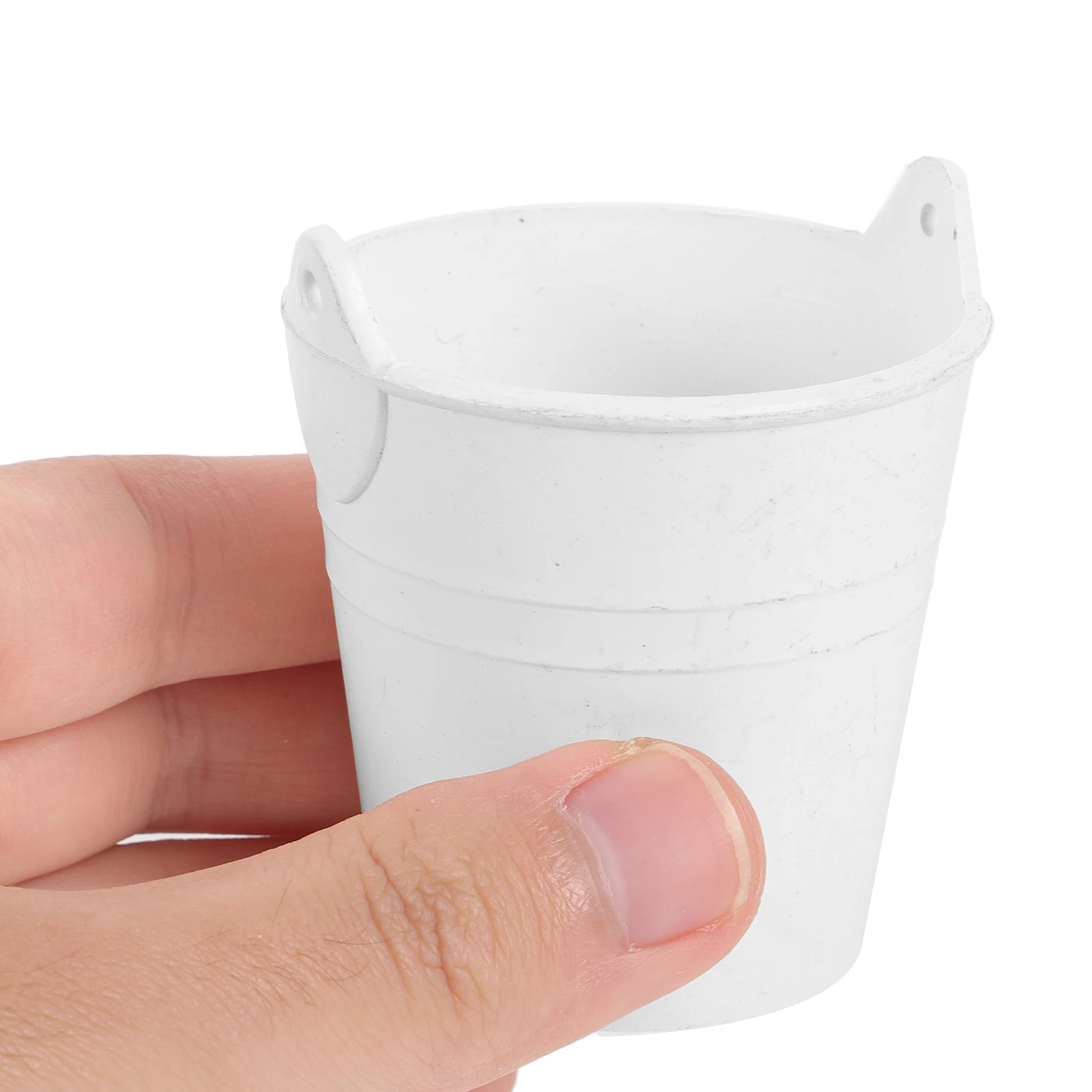 

10 Pcs Bucket Craft Accessories Buckets Diy Small Blank with Handles Mini Plastic