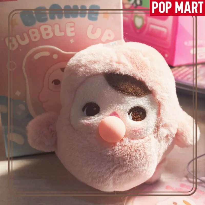 Muñeca POP MART POP BEAN Daruma 4ª Generación Strike It Rich, Muñeca Adorable Exclusiva Original Hecha a Mano, Juguete Personalizado Reciclado, Regalo de la Suerte