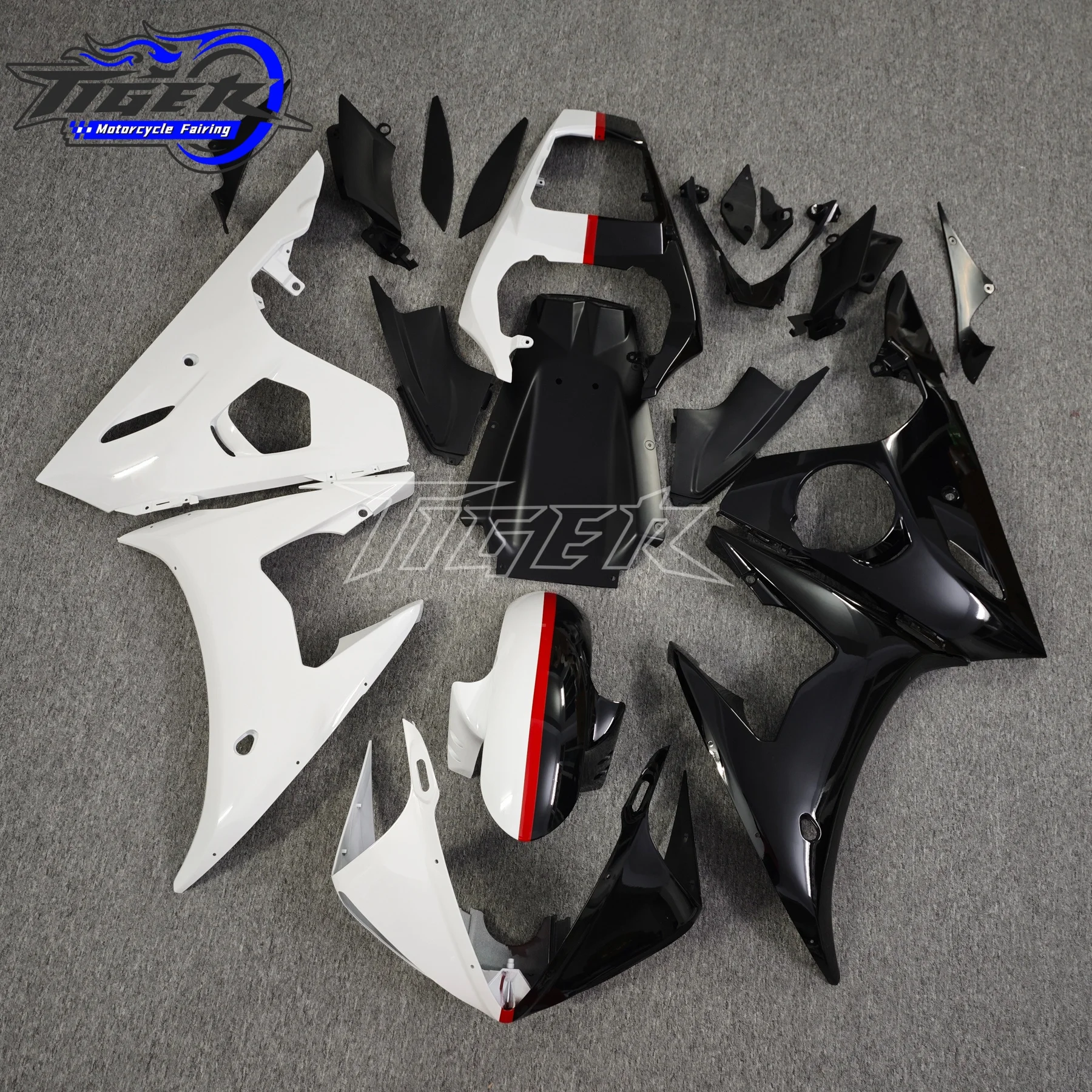 

For Yamaha YZF R6 2003 2004 2005 Cool Fairing Kit YZFR6 03 04 05 Prime ABS Plastic Motorcycle Injection Bodywork Fairings