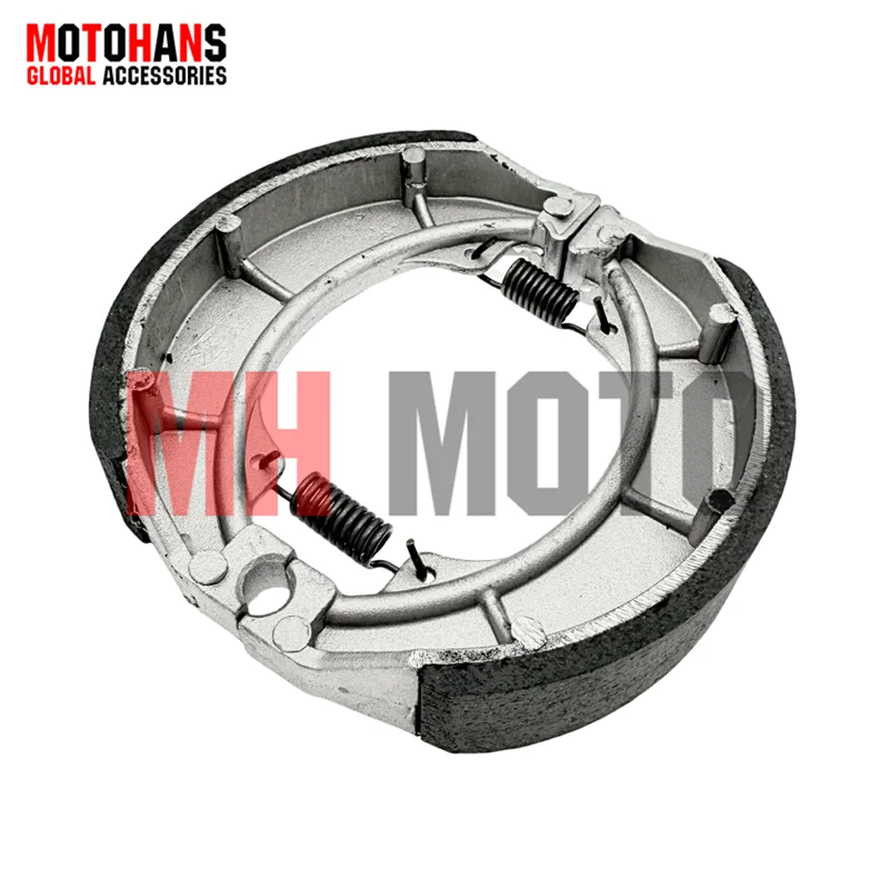 MOTORCYCLEPARTS BLACK SHEEL ASBESTOS FREE BRAKE SHOE 130*28 FOR FIDDLE HLX150 YES125 GP125 OWEN SYM ALLO125 JET4 FIDDLE2 FIDDLE3
