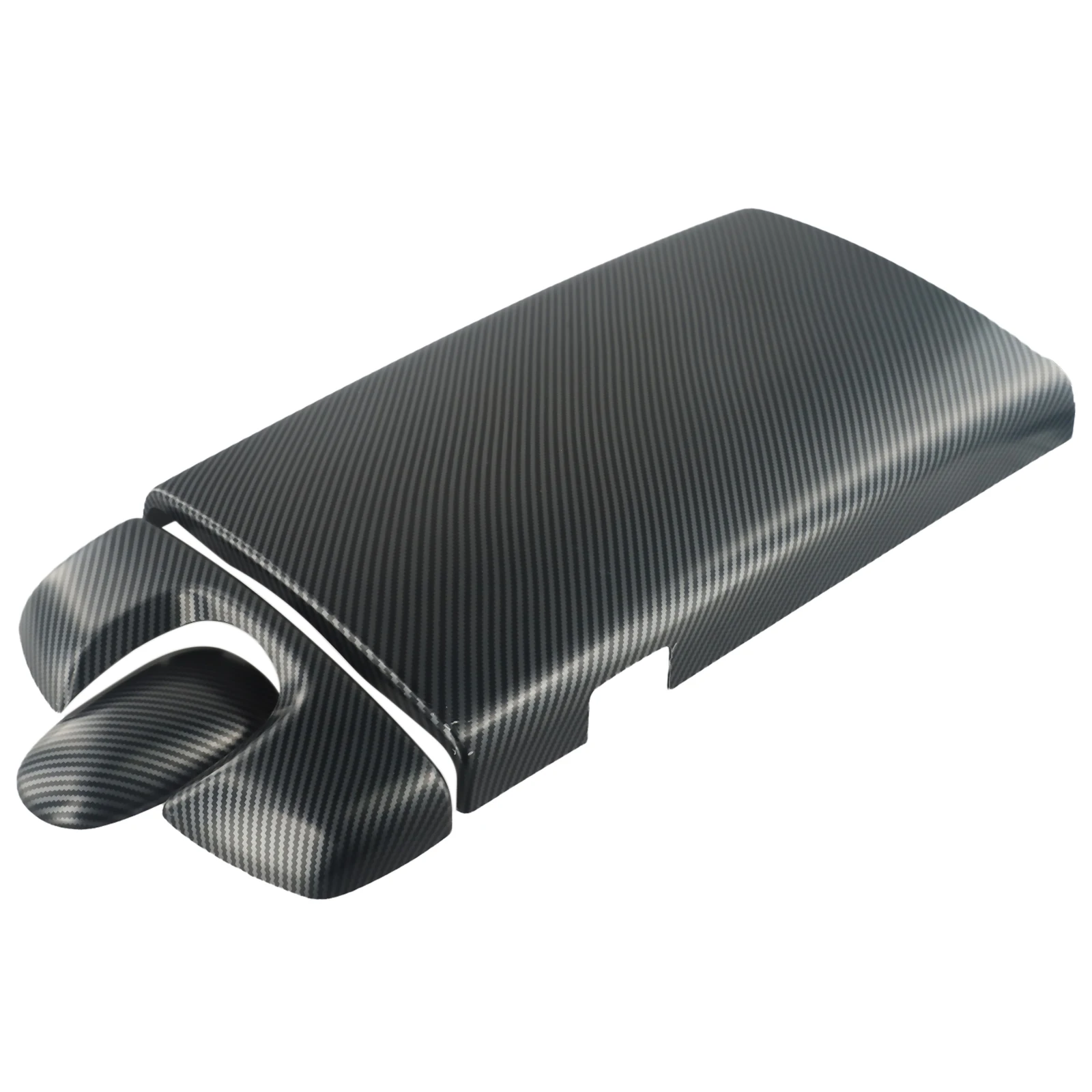 

3Pcs/set For Mercedes Armrest Box For Benz S Class W221 2008-2012 ABS Carbon Fiber Black Interior Accessories Decor Sticker