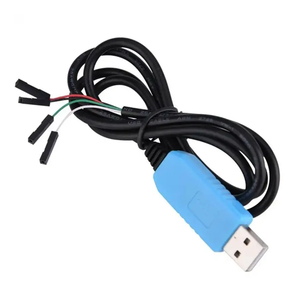 1pc Usb To Rs232 Convert Cable Data Transmission Line Rs232 Upgraded Adapter Converter U5i4