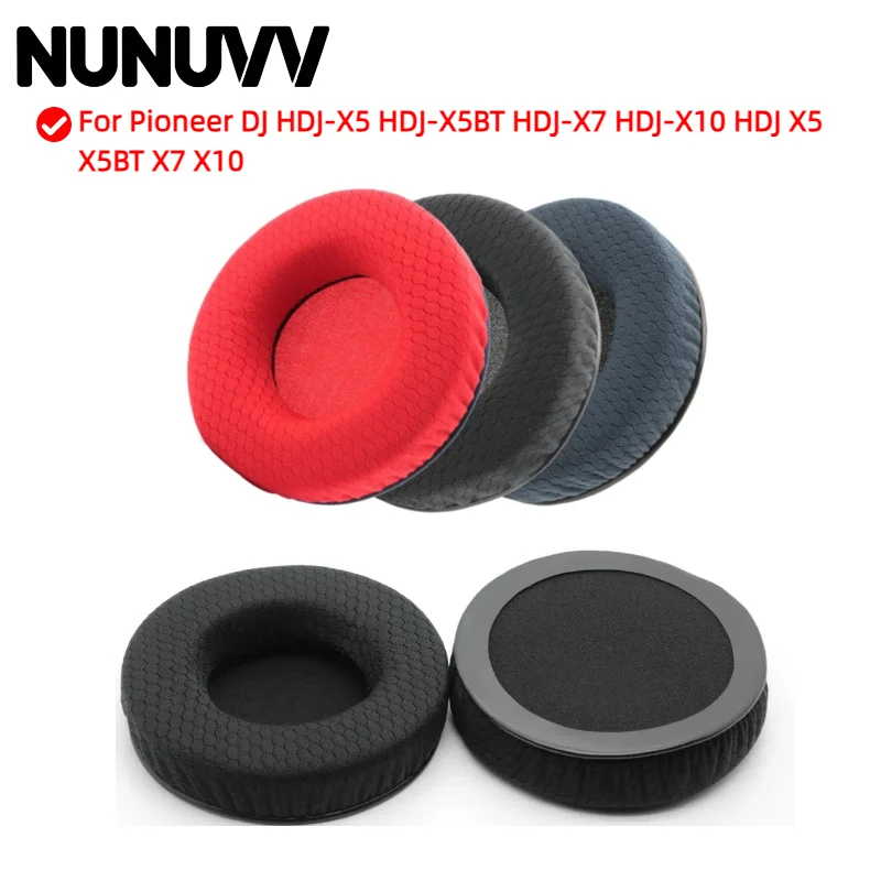 

Earpads Memory Foam Ear Cushion Cover for Pioneer DJ HDJ-X5 HDJ-X5BT HDJ-X7 HDJ-X10 HDJ X5 X5BT X7 X10 Gaming Headset