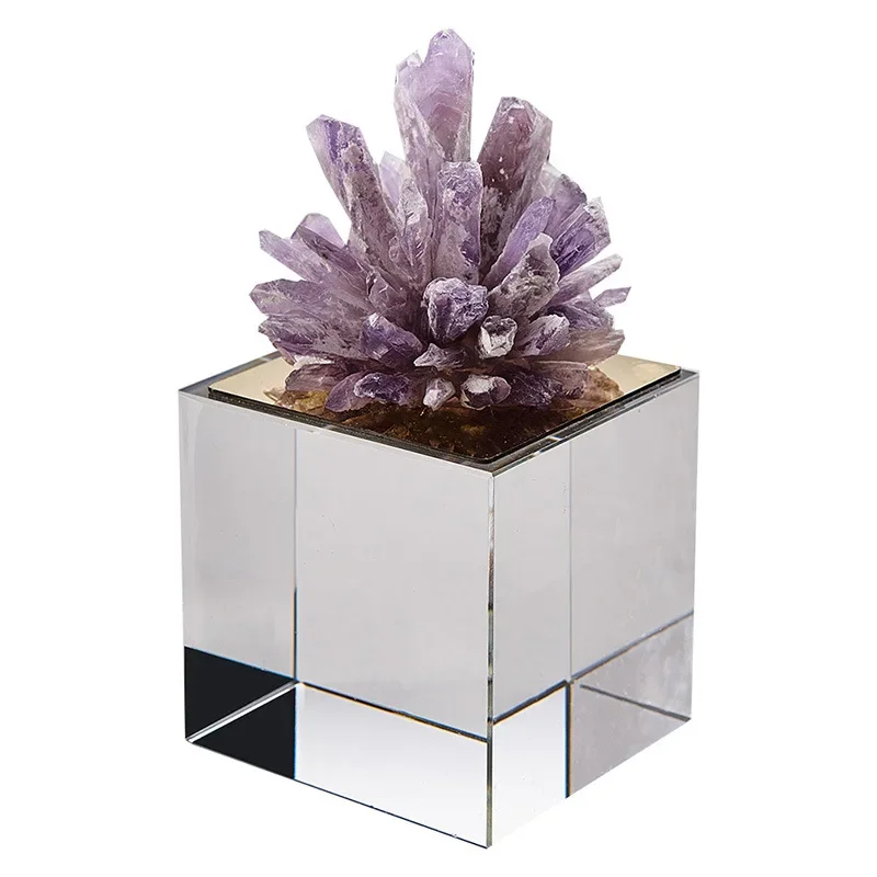 

Amethyst Ornament Light Luxury Room Crystal Ornament Home Decor Home Accessories Desktop Decoration